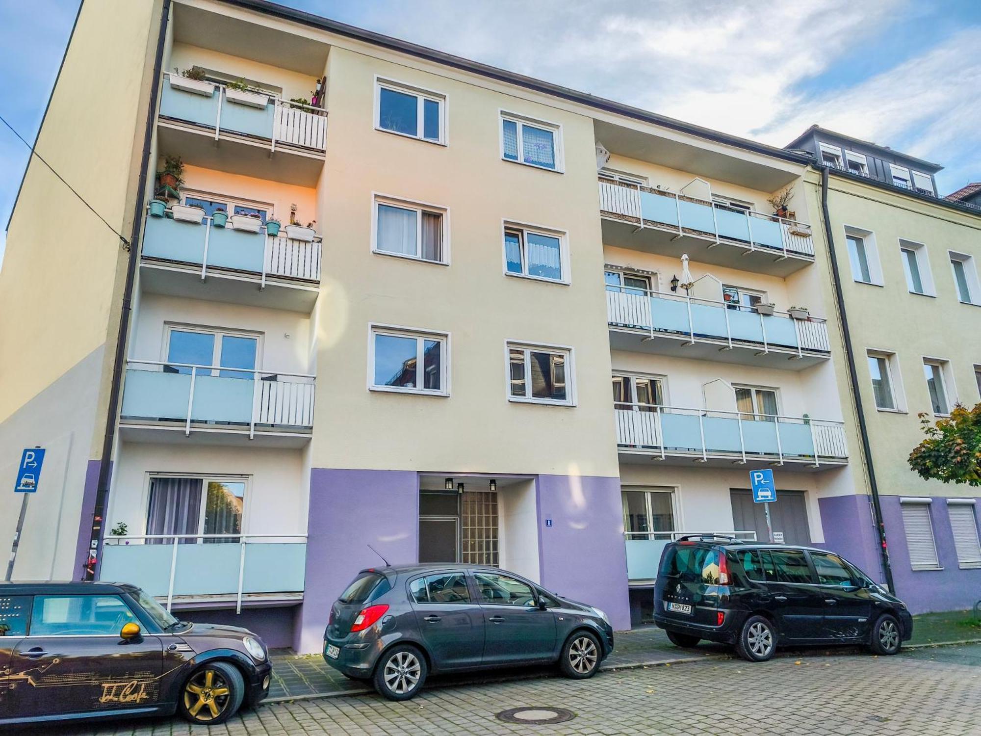 Falk Homes- Luxus Apartment, Ideal Fuer Geschaeftsreisende & Familien - Nahe Messe, Mit Balkon, Arbeitsplatz & Parkplatz Im Zentrum Nuernbergs, Self Check-in *